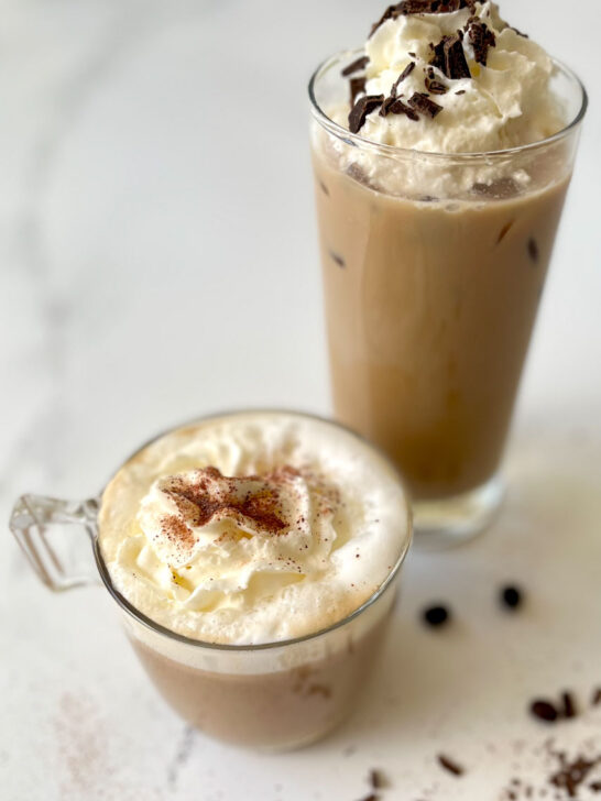 Homemade Hazelnut Latte Recipe (Hot and Iced)