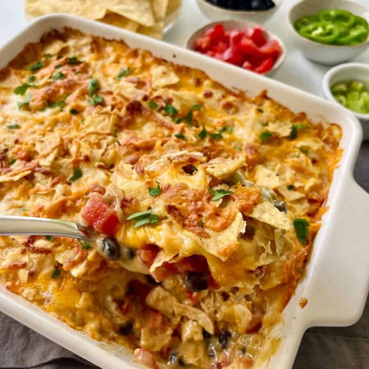 Spicy Mexican Chicken Casserole With Black Beans