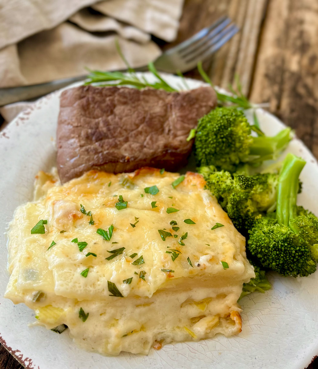 Au Gratin Potatoes – Flemings Steakhouse Style