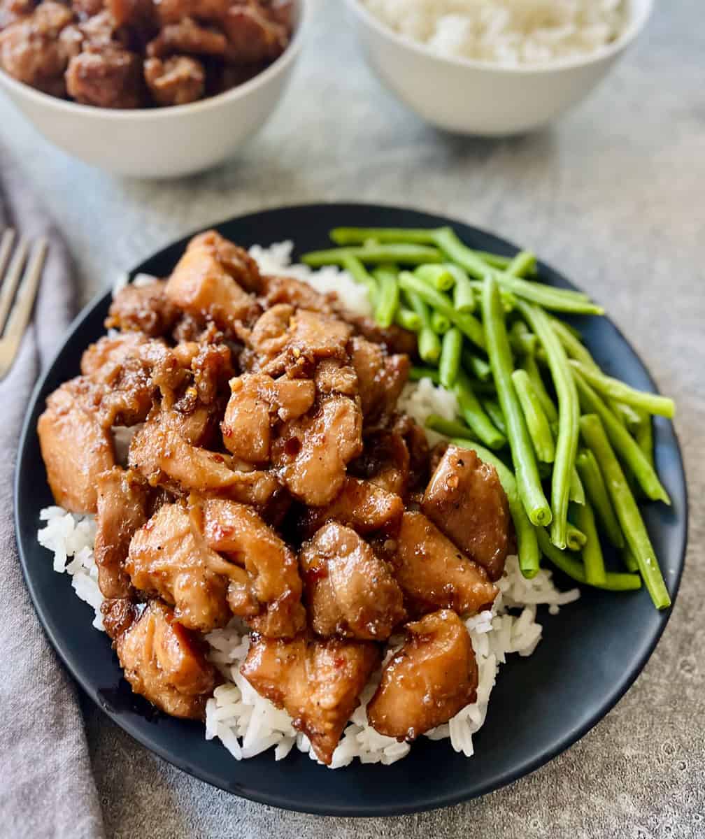Marinated Bourbon Chicken (Golden Corral Style)