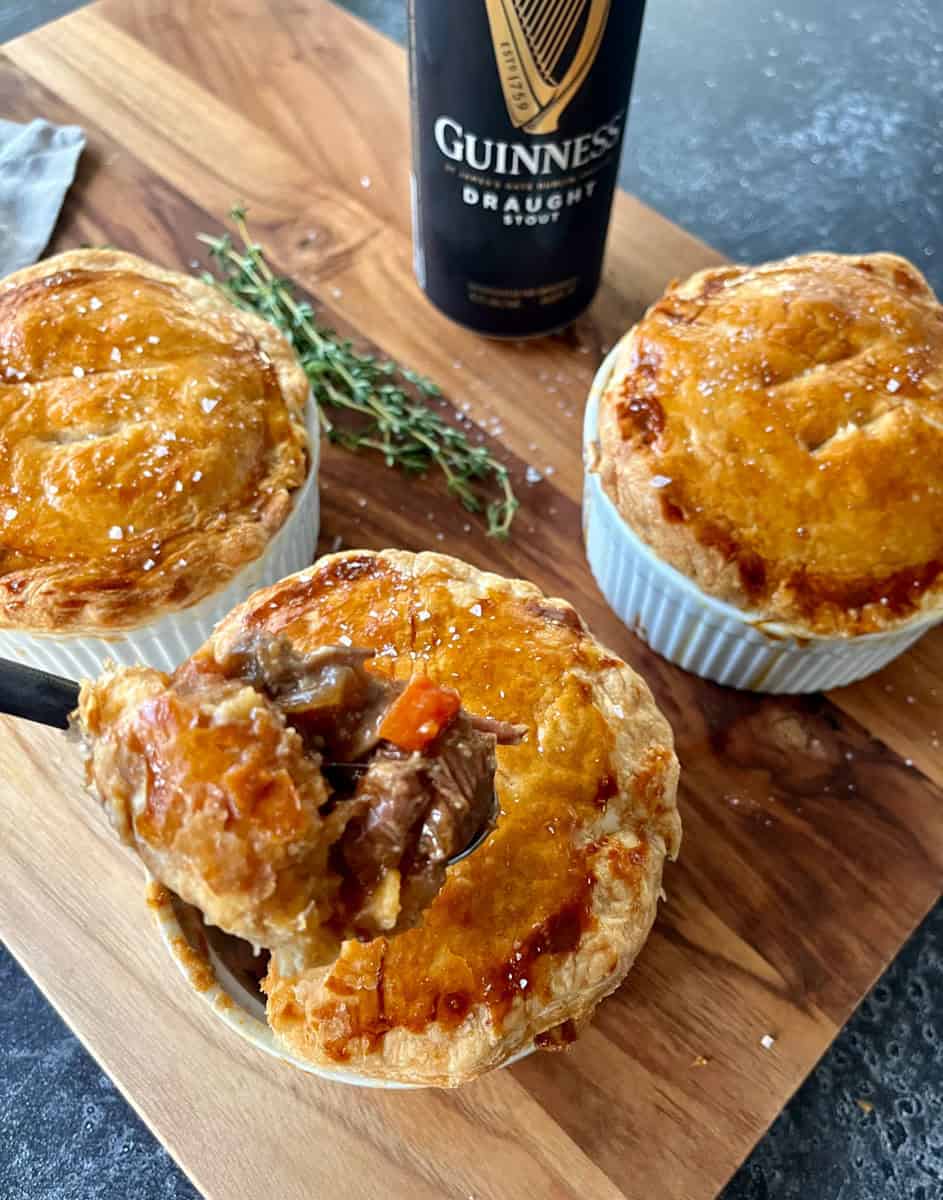 Irish Beef Pot Pie With Guinness