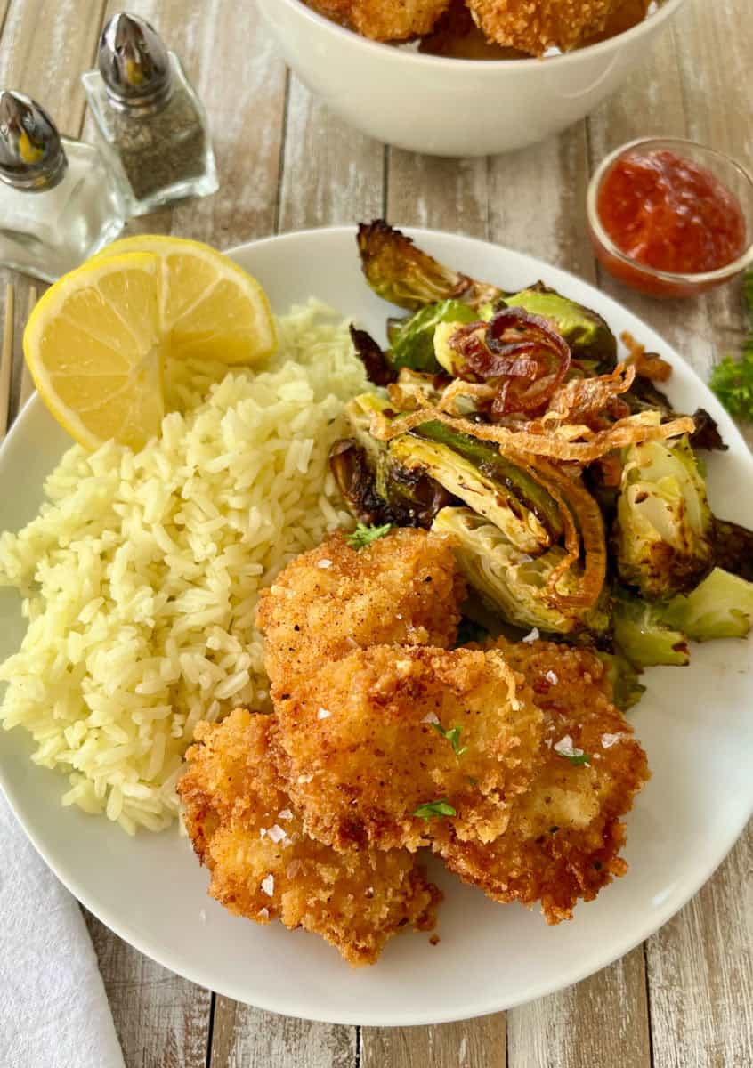 Crispy Panko Fried Sea Scallops Recipe