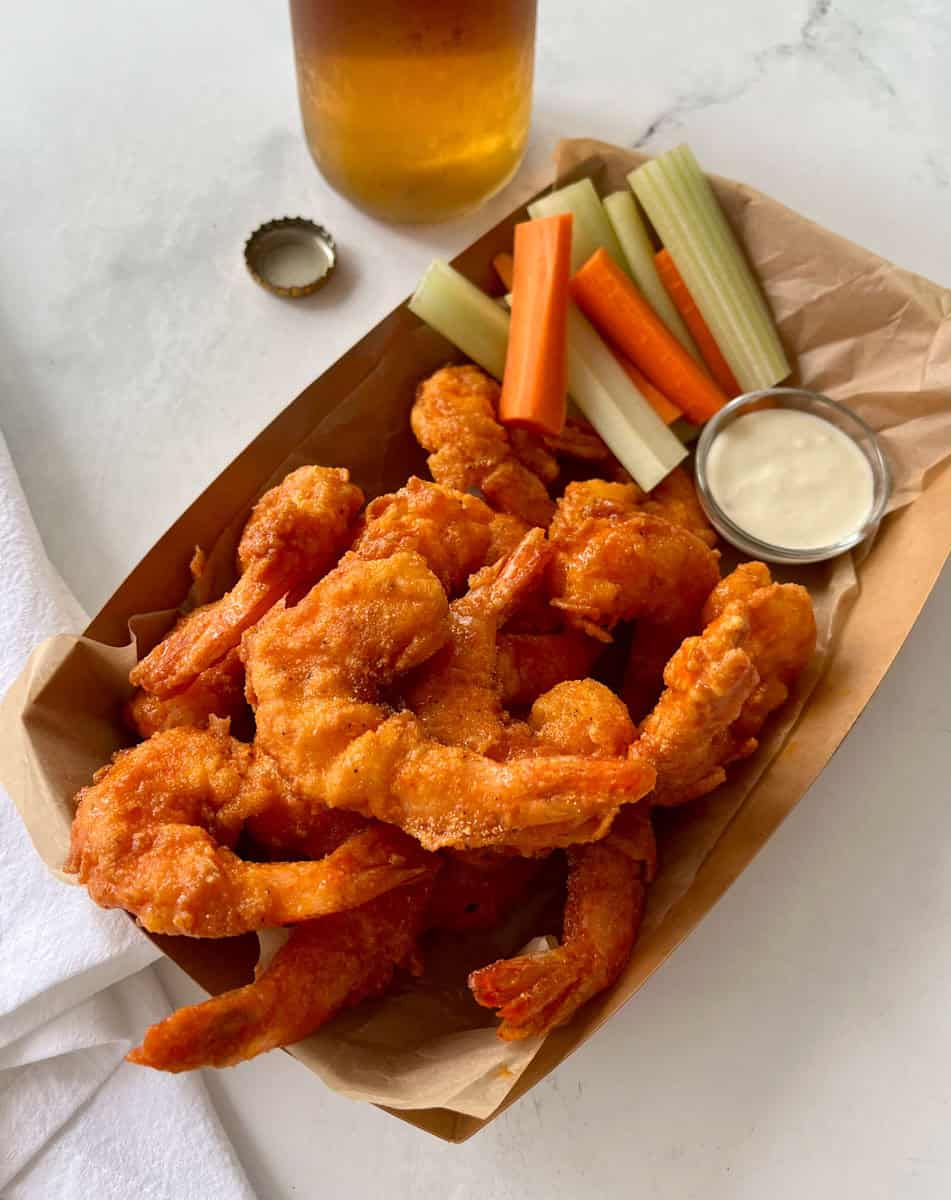 Delicious Buffalo Shrimp Recipe (Hooters Style)