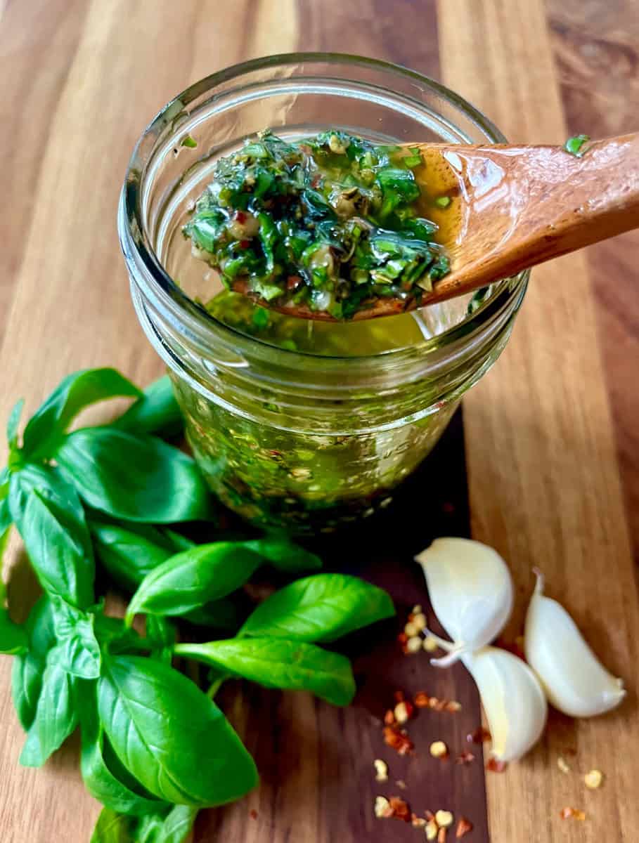 Fresh Basil Chimichurri Sauce Ready In 10 Minutes